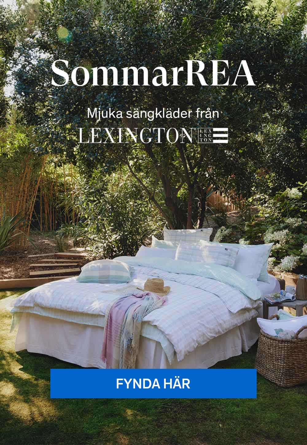 SommarREA! Mjuka favoriter fr&aring;n Lexington. Fynda nu.